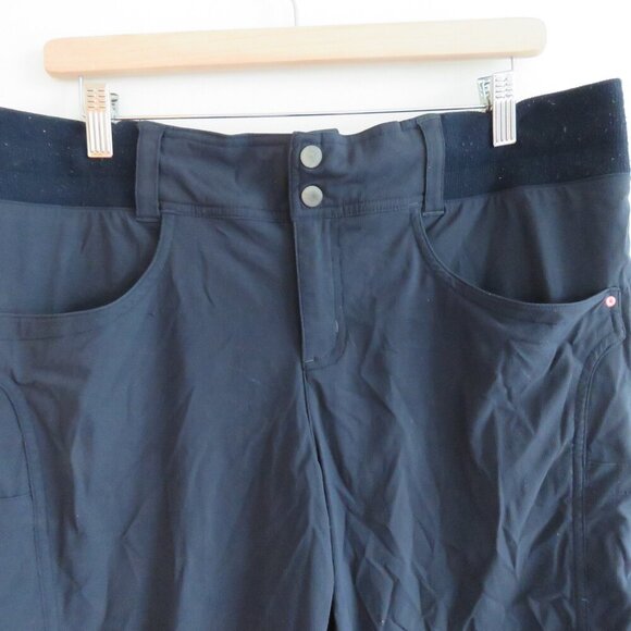 TITLE NINE Clamber Hiking Outdoor Pants in Navy Blue Gorpcore - Size US 12 - Picture 4 of 12